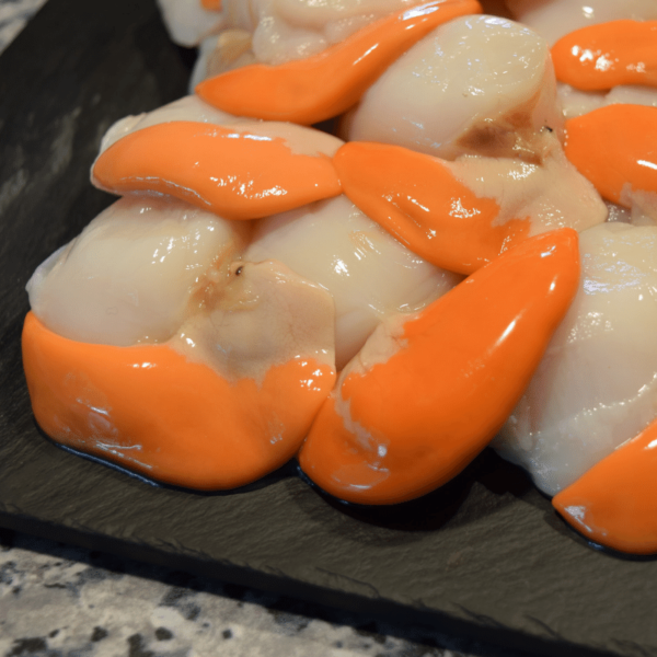 Noix de SaintJacques fraîches les 100g L'écailler des vallées